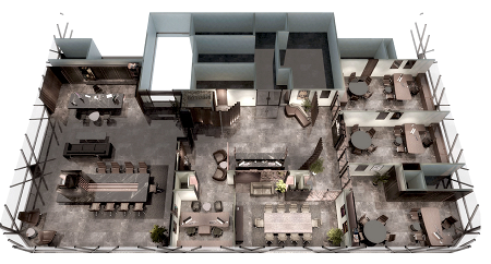 2P73 - CEO Office lighting design calculations & Simulations