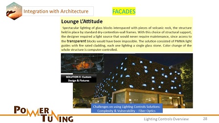 Integration with the architecture